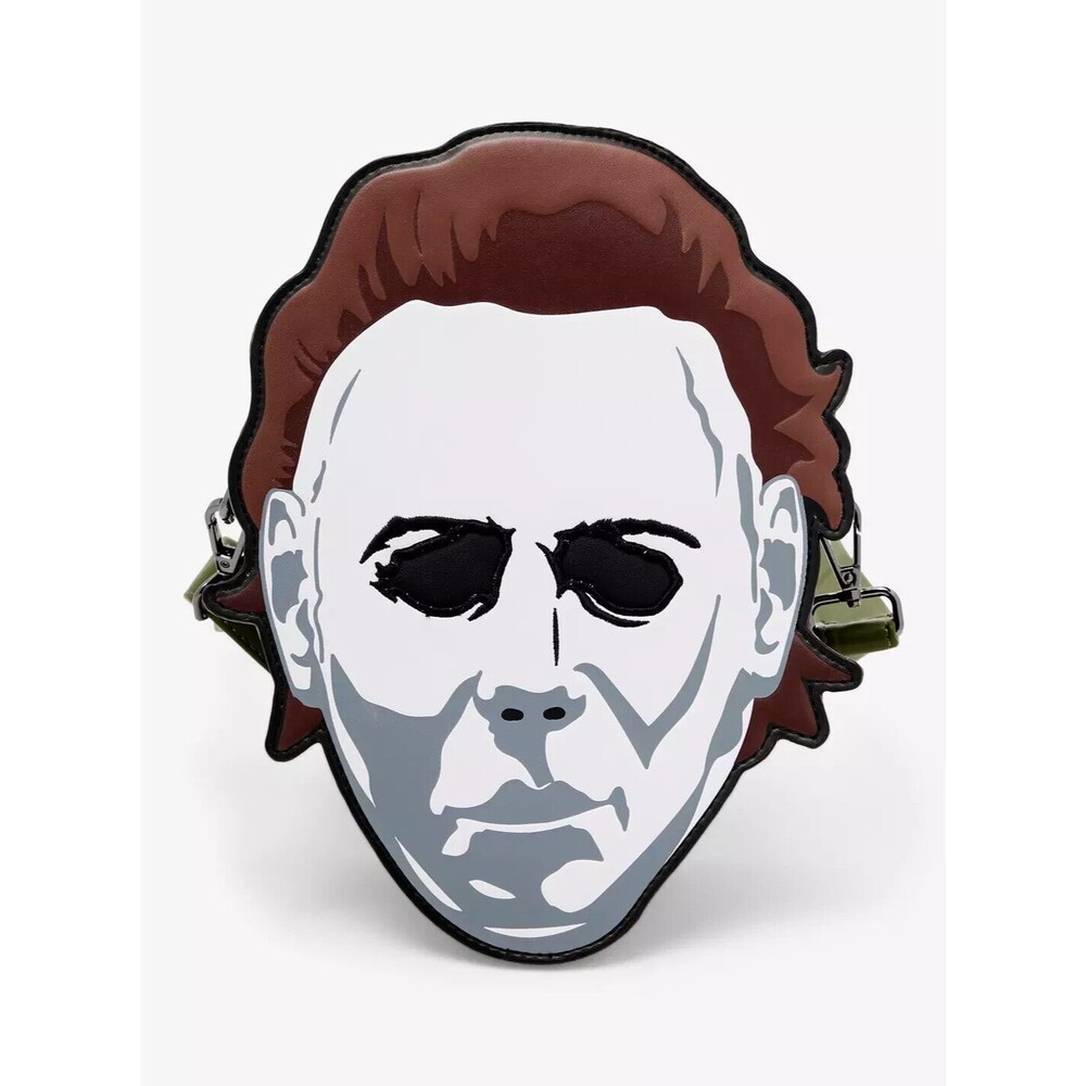Loungefly Halloween Michael Myers Mask Glow Crossbody Bag NWT NEW Horror COOL